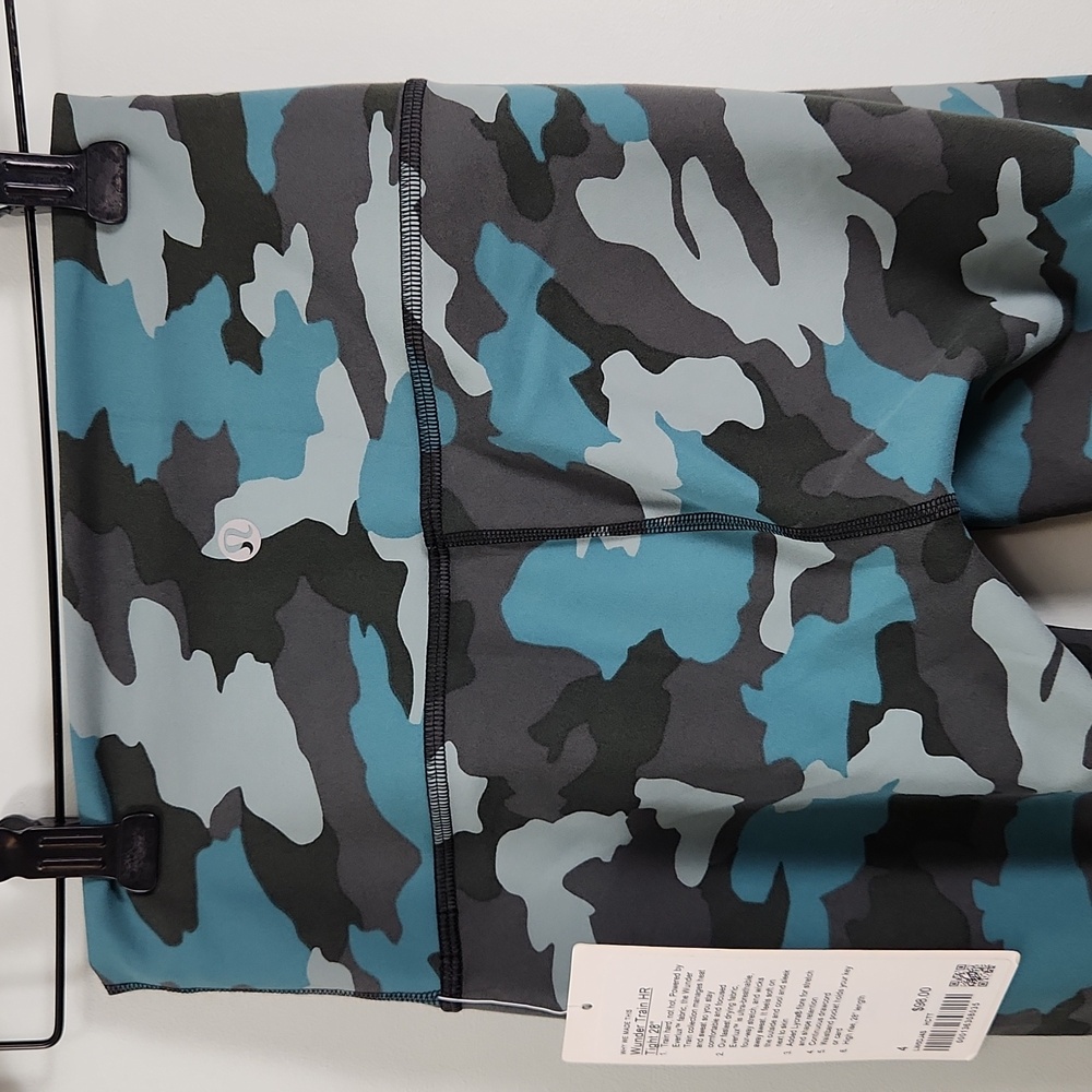 Lululemon Wunder Train High-Rise Tight 28” Everlux Camo — NWT - Picture 4 of 7